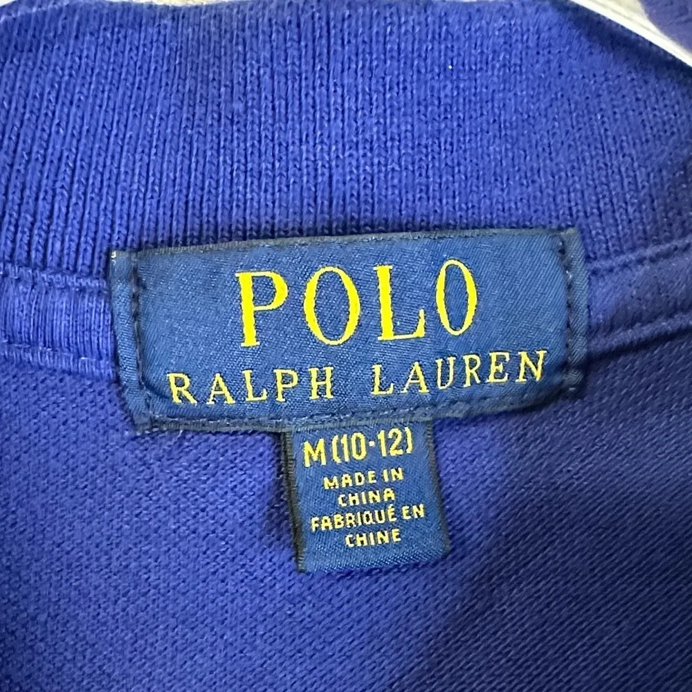 Polo Ralph Lauren Boys Color Blocked Polo Shirt Size M (10-12) EUC